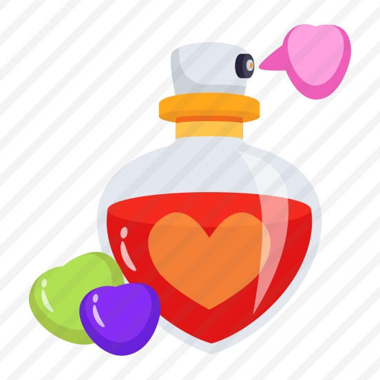 Love Potion, Magic, Bottle, Heart, Perfume preview