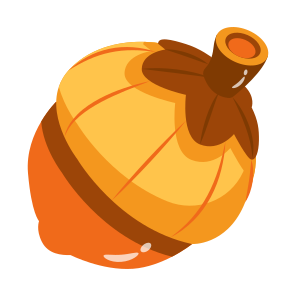 Acorn, Oak, Nut, Fruit, Food icon