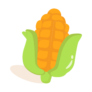 Corn, Cob, Maize, Corncob, Food icon