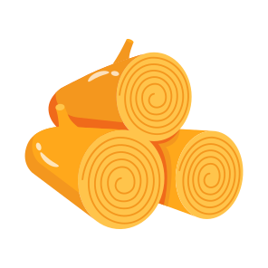 Logs, Timber, Lumber, Wood, Hardwood icon