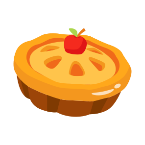 Pie, Tart, Cake, Sweet, Dessert icon