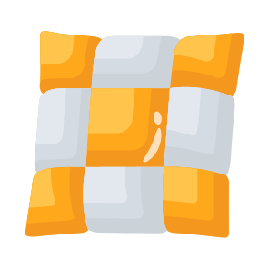 Pillow, Cushion, Comfort, Rest, Bolster icon