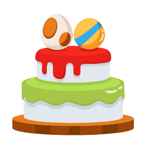 Cake, Dessert, Sweet, Confectionery, Food icon