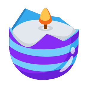 Candle, Candlelight, Burning, Light, Decorative icon