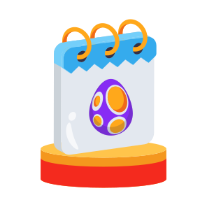 Easter Day, Calendar, Reminder, Planner, Date icon