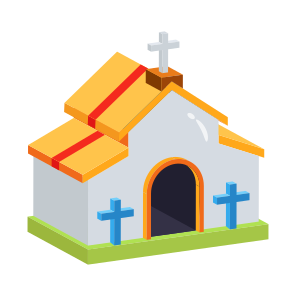 Easter, Festive, Church, Chapel, Religious icon