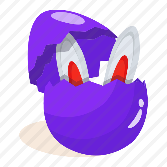 Egg, Eggshell, Ears, Cracked, Decorative preview