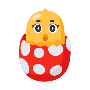 Hatching, Chick, Duckling, Creature, Bird, icon