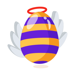 Holy, Halo, Wings, Decorative, Painted icon