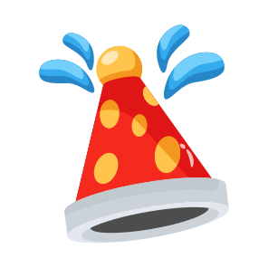 Party, Cap, Hat, Headwear, Headgear icon