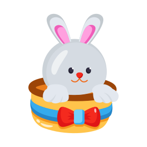 Rabbit, Bunny, Hare, Animal, Creature icon