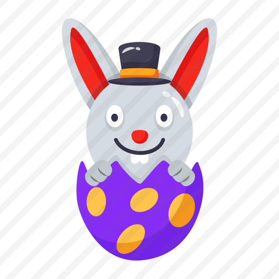 Rabbit, Bunny, Hare, Egg, Eggshell preview