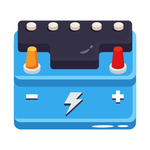 Battery, Accumulator, Power, Energy, Eco icon
