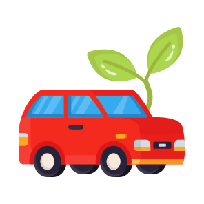 Car, Vehicle, Automotive, Transport, Eco icon