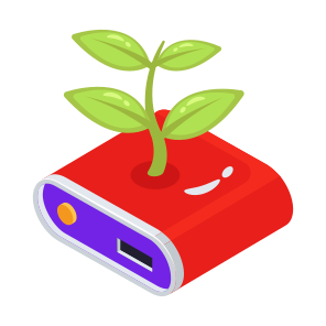 Device, Hardware, Leaves, Eco, Ecology icon