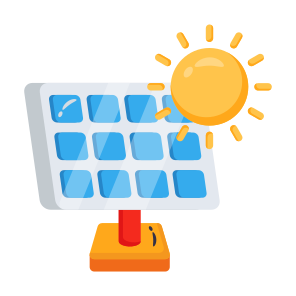Energy, Power, Solar, Panel, Sun icon