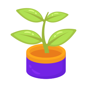 Plant, Houseplant, Pot, Nature, Eco icon