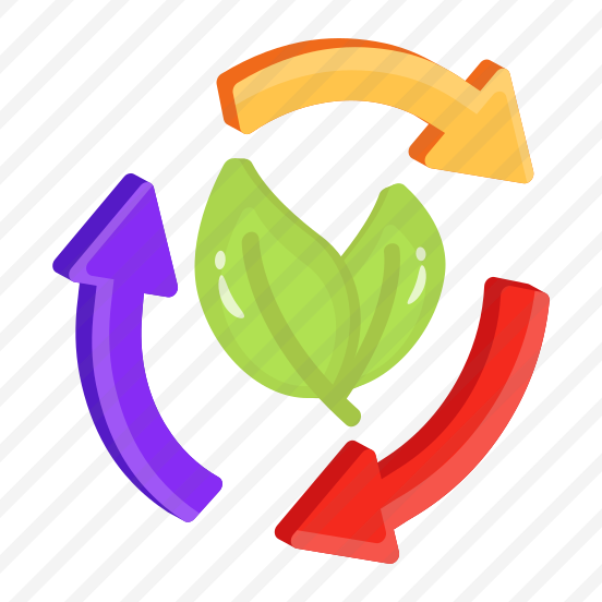 Recycling, Reuse, Arrows, Leaves, Eco preview