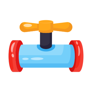 Valve, Spigot, Pipeline, Pipe, Fitting icon