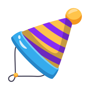 Cap, Hat, Prop, Headwear, Cone icon