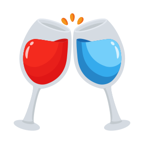 Cheers, Clinking, Glasses, Toast, Celebration icon