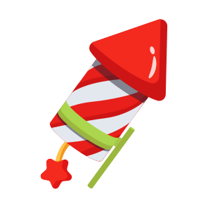 Firecracker, Firework, Cracker, Celebration, Pyrotechnics icon