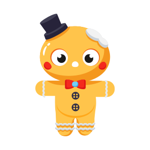 Gingerbread, Cookie, Bread, Biscuit, Treat icon