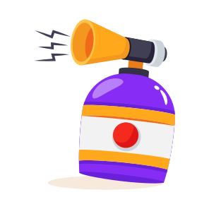 Horn, Bottle, Noise, Sound, Noisemaker icon