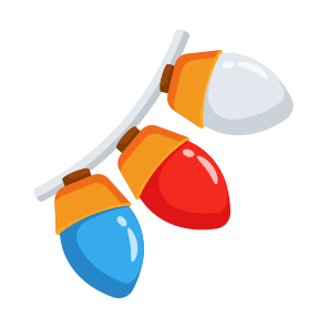 Lights, Decoration, Ornament, Hanging, Illumination icon