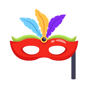 Masquerade, Mask, Party, Prop, Accessory icon
