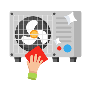 Ac, Air Conditioner, Housekeeping, Hygiene, Cleaning,,, icon
