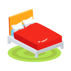 Bedroom, Housekeeping, Hygiene, Cleaning, Sheets icon