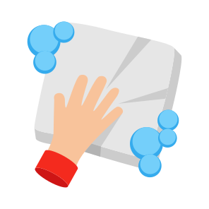 Cleaning, Wiping, Disinfection, Household, Housekeeping icon