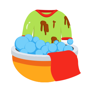Clothes, Outfit, Dirty, Shirt, Housekeeping icon