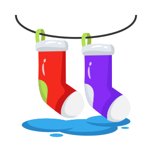 Clothesline, Laundry, Clothes, Wash, Socks icon