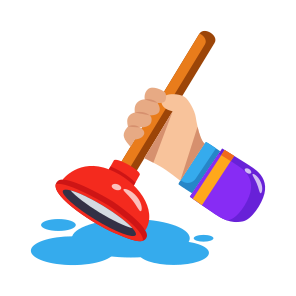 Plunger, Tool, Plumbing, Housekeeping, Hygiene icon