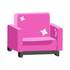 Sofa, Couch, House, Home, Housekeeping icon