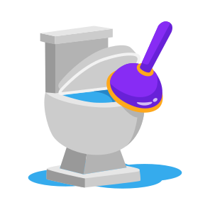 Toiled, Commode, Housework, Housekeeping, Hygiene icon