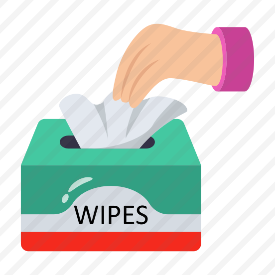 Wipes, Tissue, Housekeeping, Hygiene, Cleaning preview