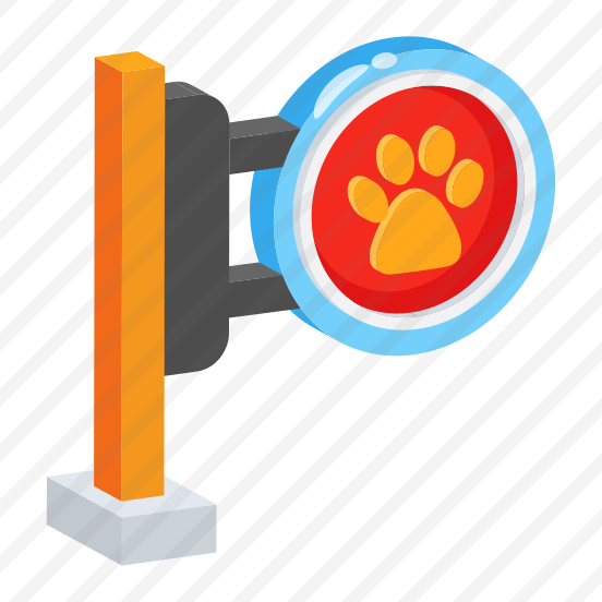 Board, Hanging, Signboard, Pole, Paw preview