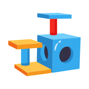 Tower, Condo, Block, Piece, Furniture icon