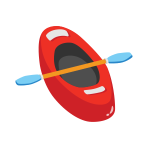 Kayak, Canoe, Boat, Rowing, Watercraft, icon