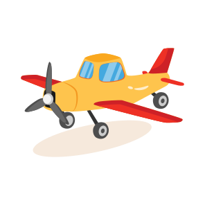 Propeller, Plane, Travel, Conveyance, Ride icon