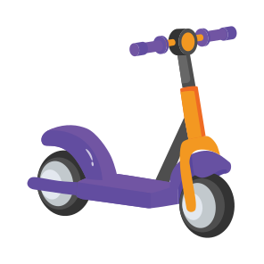 Scooter, Bike, Electric, Travel, Conveyance icon