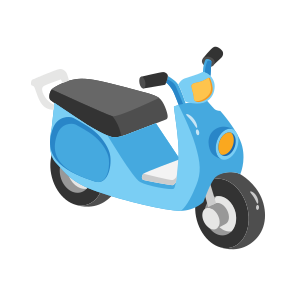 Scooter, Bike, Travel, Conveyance, Ride icon