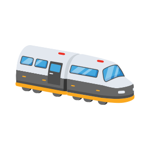 Train, Locomotive, Railway, Travel, Conveyance icon
