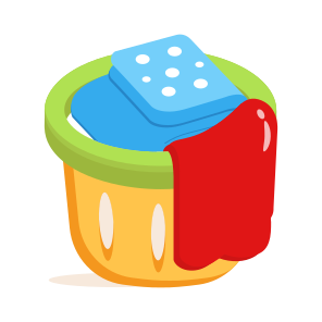 Basket, Clothes, Dirty, Handbasket, Housekeeping icon