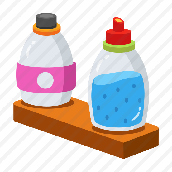 Detergent, Bottles, Rack, Shelf, Service preview