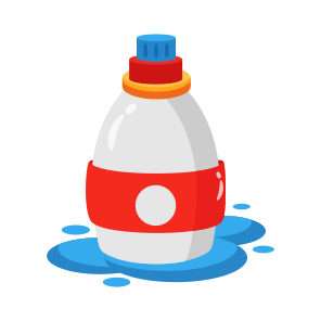 Detergent, Spill, Bottle, Liquid, Soap icon