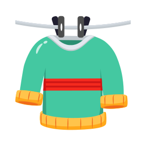 Hanging, Shirt, Drying, Clothes, Garments icon